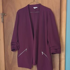 Maurices Deep Pink Blazer